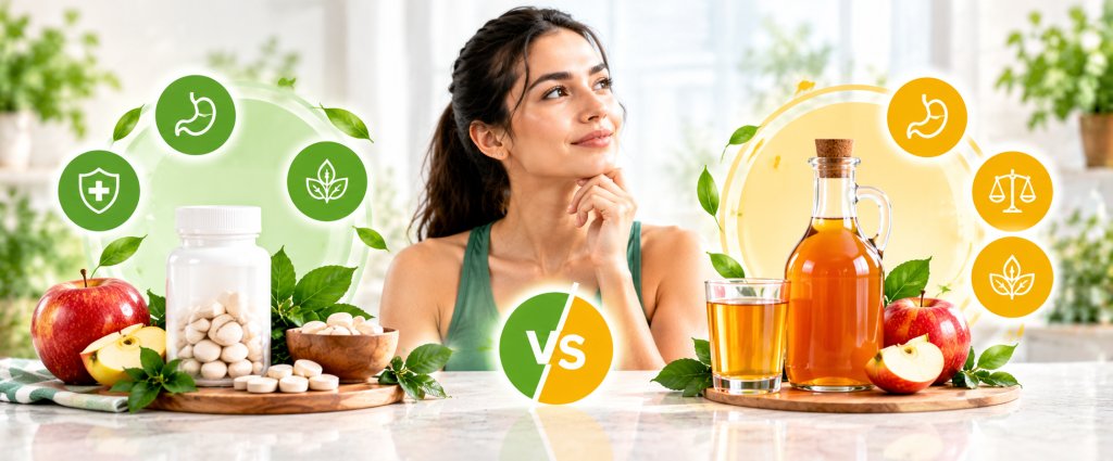 Apple Cider Vinegar Tablets vs Liquid ACV: Which Is Better?