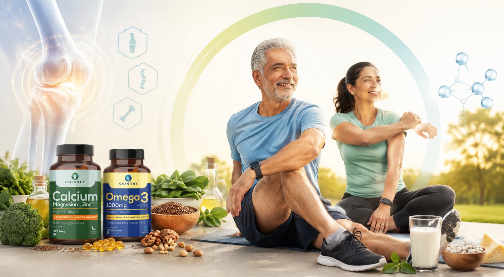 Bone & Joint Health: Vitamins, Nutrients, Foods & Supplements for Stronger Bones