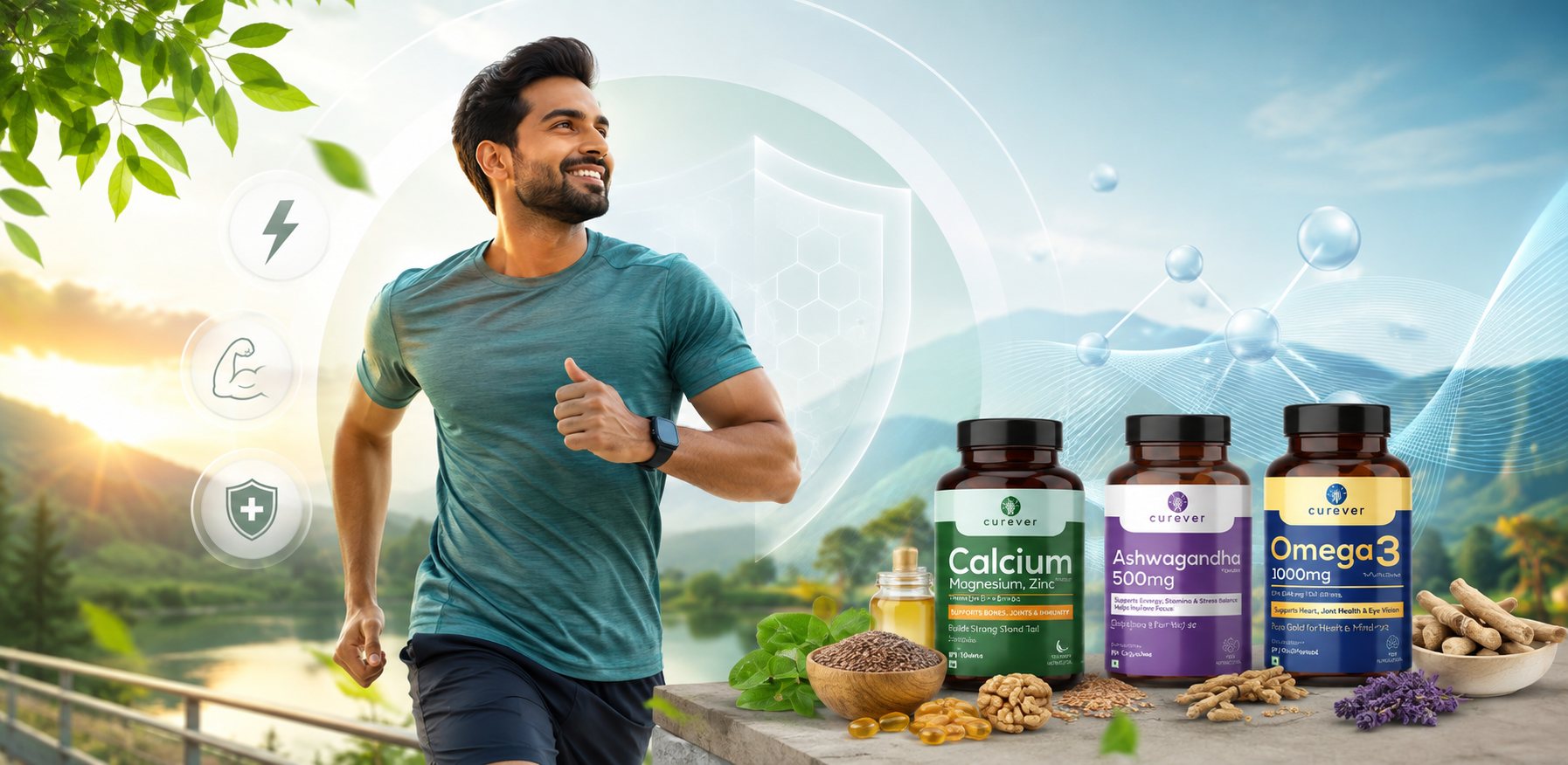 Best Vitamins & Supplements for Men's Energy, Stamina & Daily Wellness