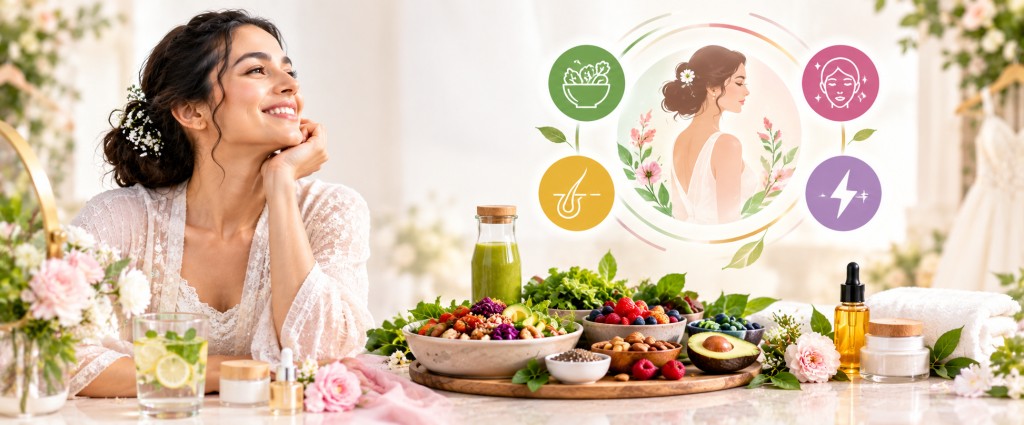Pre-Wedding Wellness Guide for Women: Nutrition, Skin, Hair and Energy