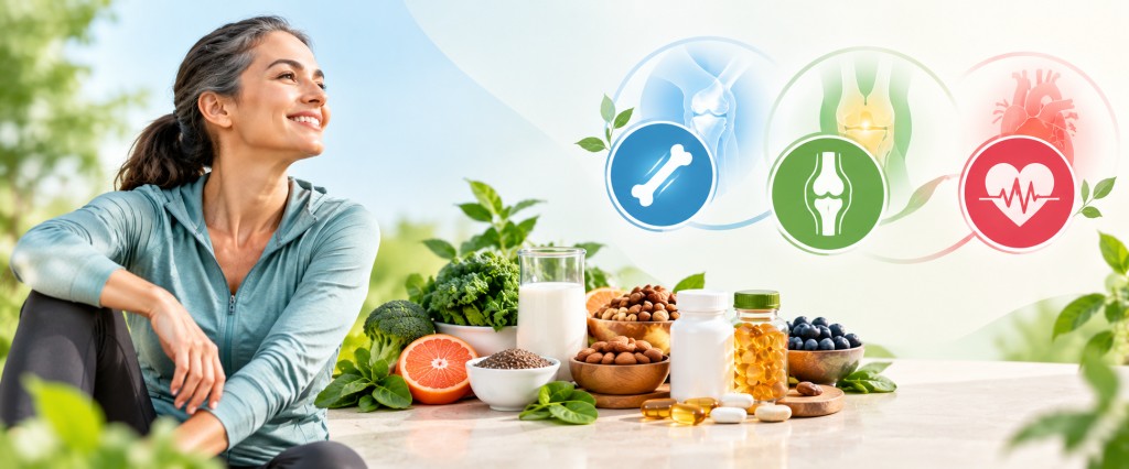 Vitamins and Supplements for Strong Bones, Healthy Joints and Cardiovascular Wellness