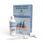 Curever Hair Revival Minoxidil Topical Solution USP 5%